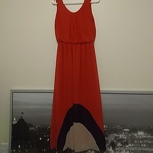 Long flowy dress